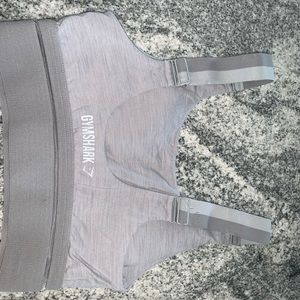 Embody sports bra, gym shark